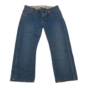 Levi's 542 | Blue Denim Low-Rise Capri Jeans | Women's Size 6 - Picture 1 of 11