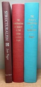 Vintage Jean Piaget Konvolut 3 Hardcover - Geometrie - Realität - Strukturalismus - Bild 1 von 11