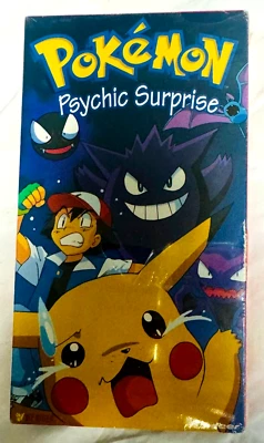 Pokemon Psychic Surprise (VHS,1999) Vol. 7: New w Tears Sealed Nintendo Licensed - Image 1 of 4