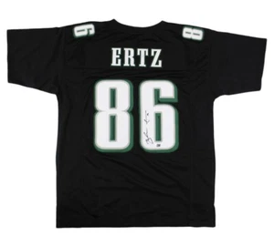 Zach Ertz Signed Philadelphia Custom Black Jersey - Picture 1 of 3
