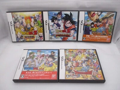Nintendo DS Dragonball Z Bukuuressen, Kai Ultimate Butouden ... 5Games Set Japan - Image 1 of 4