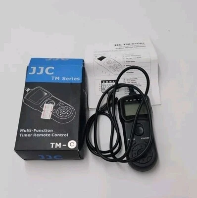 JJC TM Series Multi-Function Timer Remote Control for PENTAX Canon TM-C - Image 1 of 4