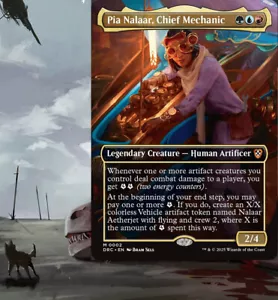 Pia Nalaar, Chief Mechanic Commander Deck MTG Ready-to-Play Magic Energy Vehicle - Picture 1 of 13