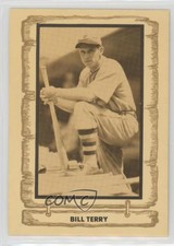 1980-86 Cramer Baseball Legends Bill Terry #9 HOF