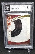 CORY JOSEPH 2015-16 Immaculate Jumbo Patches Jersey #s /11 Golden State Warriors