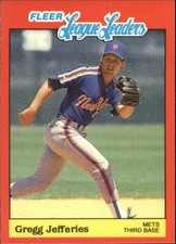 1989 Fleer League Leaders Baseball Card Pick