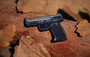 SAFE ACTION - GLOCK  CUSTOM MORALES FABRIC PATCH  - COLOR BLACK  - Picture 1 of 6