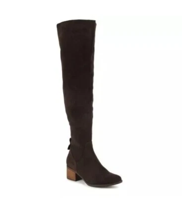 Steve Madden Purly Boots Brown Suede Over The Knee Tall Boot Womens sz 7 - Image 1 of 4