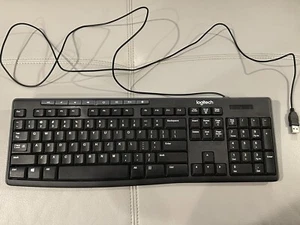 Logitech Media K200 Black Ergonomic Keyboard - Picture 1 of 4