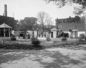 Texaco Gas Station Scene 1920s Vintage 8x10 Reprint Of Old Photo - Picture 1 of 1