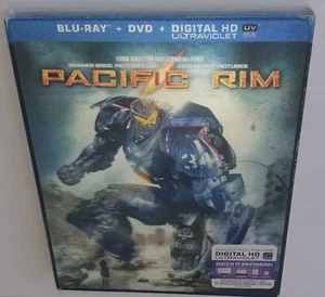 PACIFIC RIM (2013) BRAND NEW SEALED REGION FREE BLURAY & R1 DVD LENTICULAR CASE - Picture 1 of 1
