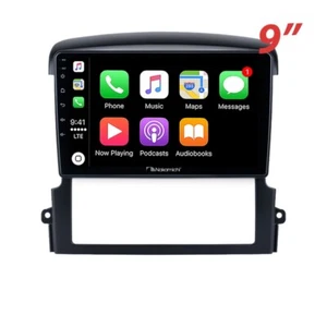 Radio inalámbrica CarPlay Android automática Nakamichi BT de 9" para Kia Sorento 2007-2009 SO - Imagen 1 de 3