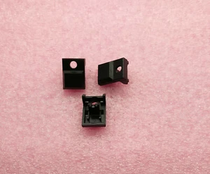 3 piezas. Botón negro con agujero LED para Digitast SER serie ITT Schadow - Imagen 1 de 1