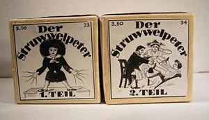 10 113 DDR Dia Film ELGO-Film Der Struwelpeter Teil 1+2 Kpl. (33, 34) - Bild 1 von 5