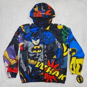 Members Only Batman Comics Windbreaker Jacket Size Medium Limited Edition New - Picture 1 of 10