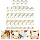 25 Mini Place Card Holders Wedding Table Number Wire Photo Holders
