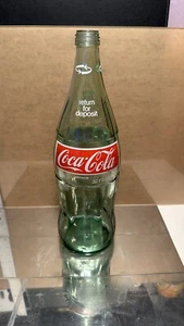 botella de vidrio coca cola 1 litro - Imagen 1 de 5