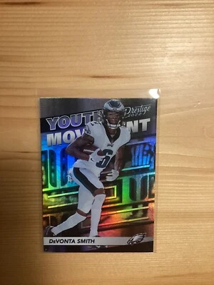 DeVonta Smith 2022 Panini Prestige Youth Movement #YM-3 - Image 1 of 4