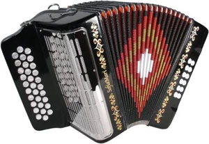 SofiaMari SM3112 Black FBE 31 Button Accordion - Picture 1 of 5