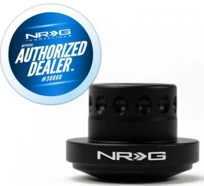 NUEVA VERSIÓN 2 NRG VOLANTE CARRERA BUJE CORTO SRK-RL160H-BK Foto 1 de 2