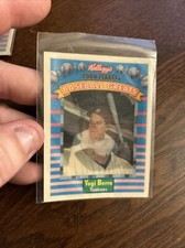 1991 Kellogg's Corn Flakes Baseball Greats #11 Yogi Berra (vw)