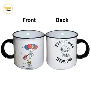 ¡NUEVO! Taza Peanuts 75 Años Snoopy Charlie Brown "Todo Parece Fino" 21 OZ NUEVA CON ETIQUETAS - Imagen 1 de 4