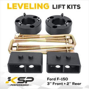 3" Front 2" Rear Ford F150 Leveling Lift Kit For 2004-2020 F150 2WD 4WD US Stock - Picture 1 of 14