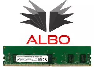 8GB MICRON MTA9ASF1G72PZ-2G6D1SK 1Rx8 RDIMM DDR4 PC4-2666V ECC SERVER MEMORY - Picture 1 of 1