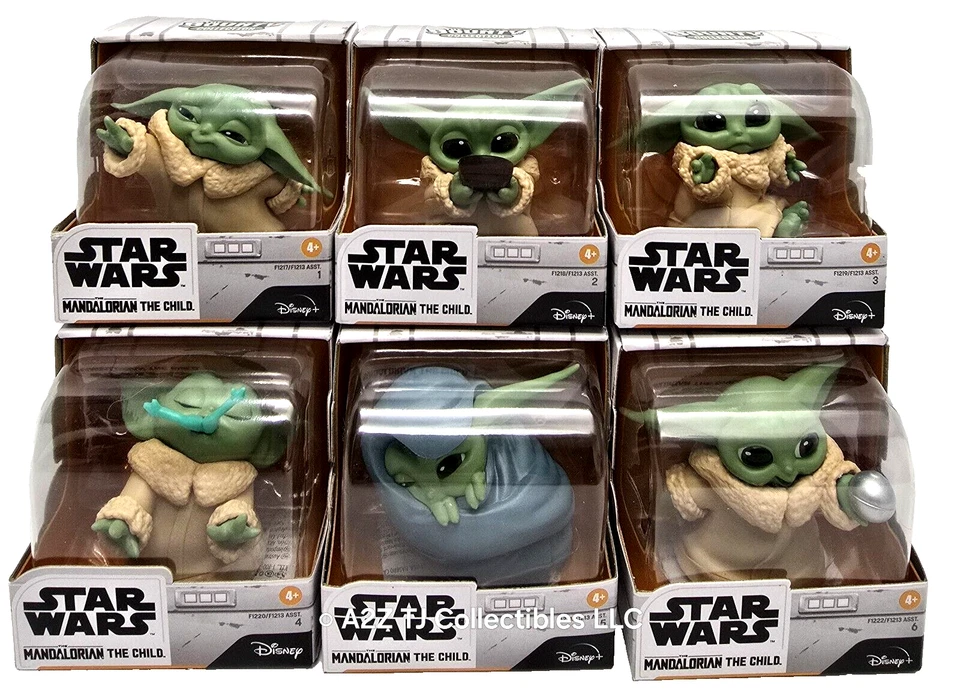 Star Wars Grogu Bounty Collection Serie 1 Juego Completo Baby Yoda Child Mandalorian Foto 1 de 4