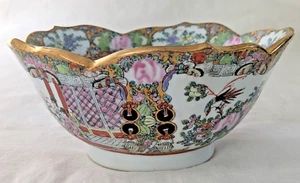 Cuenco decorativo estilo rosa china vintage - Imagen 1 de 9