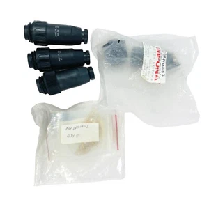 5 pcs Assorted Circular Connector with Contact Pin AMP and Compona Connector - Picture 1 of 9