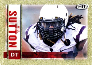 SAGE-HIT GOLD Will Sutton RC BEARS ASU Arizona St SUN-DEVILS - Picture 1 of 1