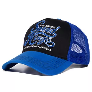 King Kerosin Camionero Gorra de Béisbol Malla Snap Quepis Speed Nuevo - Bild 1 von 6