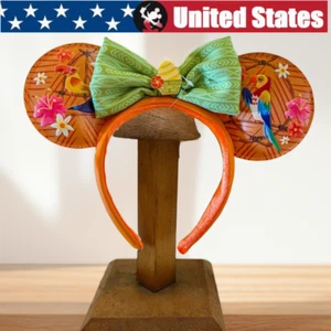 Disney Parks WDW Enchanted Tiki Room Birds Dole Whip Minnie Ears Headband - Picture 1 of 8