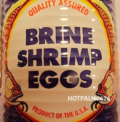 BRINESHRIMP Baby Brine Shrimp Eggs Artemia Cysts 80% Hatch Rate 01 oz, 2 oz, 16 oz