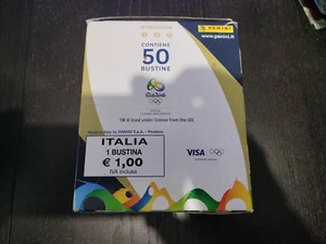 PANINI BOX DA 50 BUSTINE RIO 2016 OLIMPIADI - Foto 1 di 1