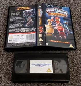 POWER RANGERS NINJA STORM PRELUDE TO A STORM PAL VHS VIDEO KIDS CHILDREN - Foto 1 di 7
