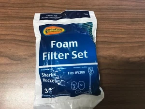 Shark Rocket 3 Piece Foam Filter Set HV300, HV310, UV450, HV305, HV301 - Picture 1 of 3