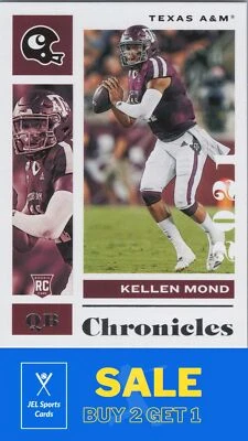 2021 Panini Chronicles #20 Kellen Mond - Image 1 of 2