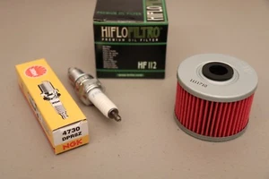 Honda XL250R Tune Up Kit : NGK Spark Plug & HIFLO Oil Filter XL250 XL 250 91/96 - Picture 1 of 2