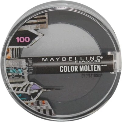 Ombretto Molten Color Maybelline - 403 Colpo Di Argento, 0.07oz - Immagine 1 di 4