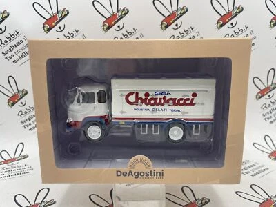 Die Cast " Alfa Saviem A38 Ice Cream Chiavacci 1969 " Truck D E Agostini 1/43 Foto 1 de 2