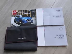NISSAN QASHQAI 2017-2020 HANDBOOK OWNERS MANUAL NAVI WALLET PRINT 07.2019 - Picture 1 of 5