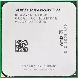 AMD CPU Phenom II X4-945 3,0 GHZ socket AM3 - Foto 1 di 1