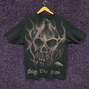 CJ X WWE Travis Scott Wrestlemania T-shirt size large - Picture 1 of 5