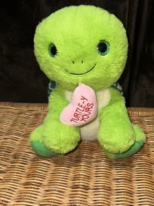 Turtle-y Yours Valentine’s Heart Plush Turtle Stuffed Animal WalMart - Picture 1 of 9