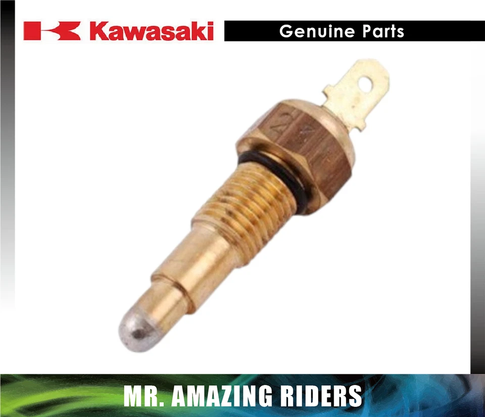 INTERRUPTOR DE ADVERTENCIA DEL RADIADOR KAWASAKI GENUINO OEM 1995-2008 VULCAN 800 1500 1600 Foto 1 de 1