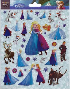 Stickers Frozen Reine Neiges autocollants scrapbooking - Imagen 1 de 4