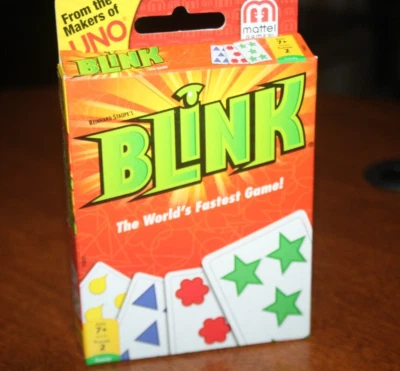Blink Card Game - The World's Fastest Card Game! by Mattel 2012 - Image 1 of 3