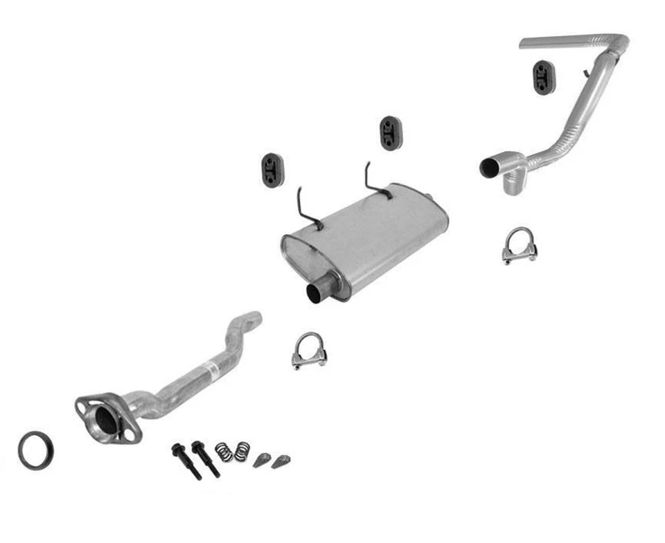 Muffler Tail Pipe Exhaust for Ford Ranger 3.0 4.0 Only 98-03 with 126" Wheelbase - Image 1 of 4